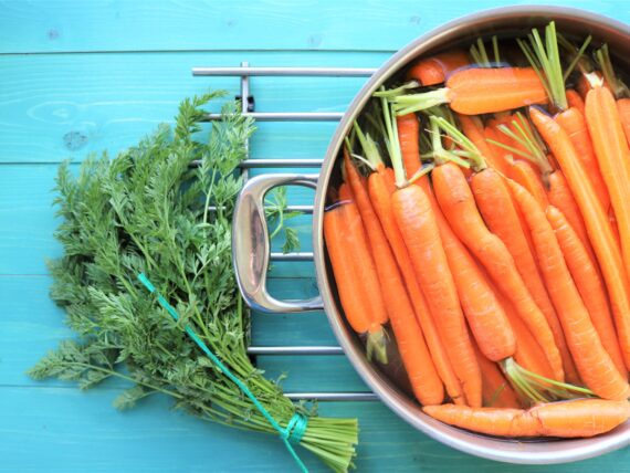 wortelen, wortelloof, blancheren