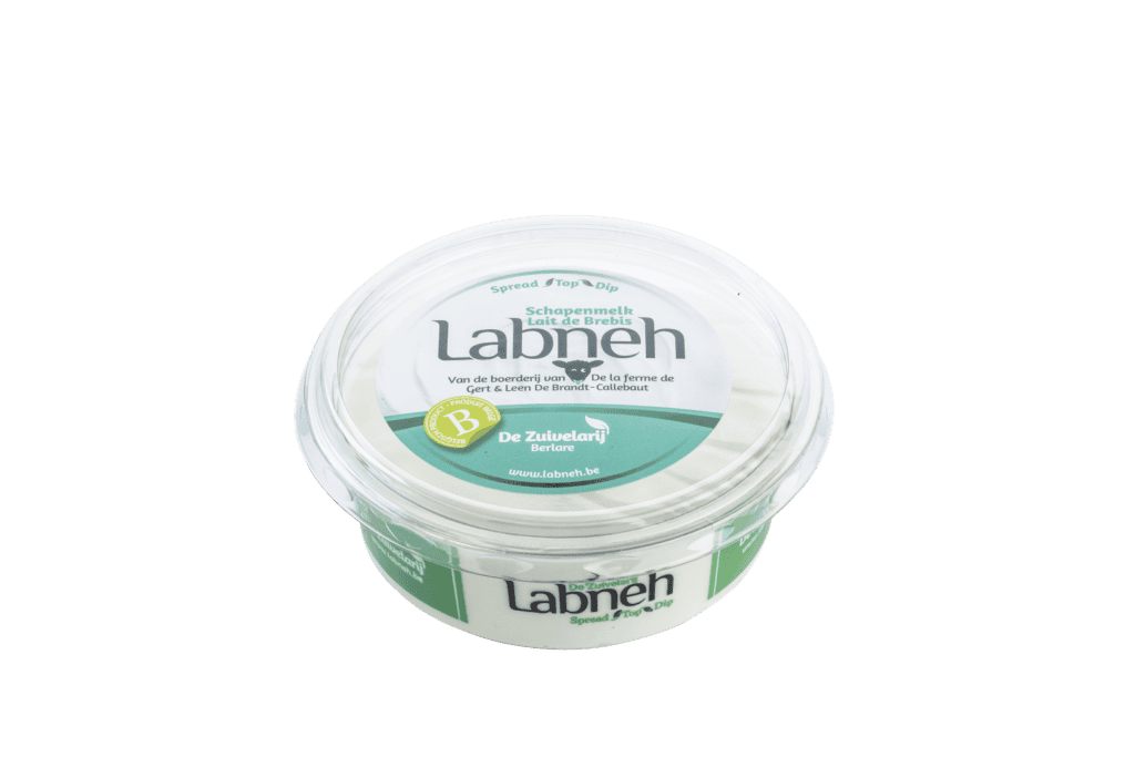 labneh, labneh in potje, labne van de zuivelarij