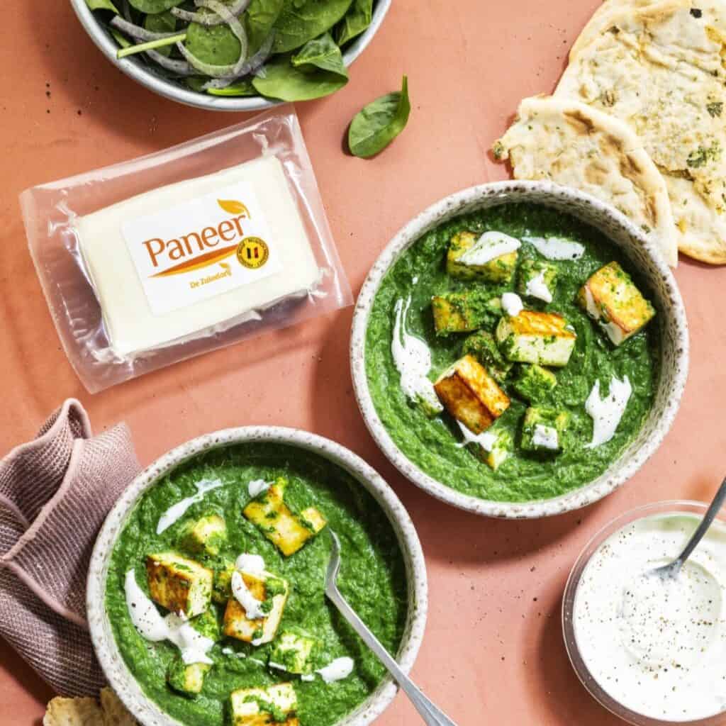 paneer recepten, palak paneer recept

