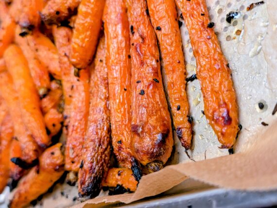 geroosterde wortelen
